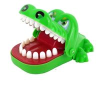Wekuw Crocodile Jeu de Société Crocodile Toy Classic Bouche Dentiste Morsure Doigts Famille Enfants Enfants Action Compétence Jeus Jouet, pour Filles et Garçons, Jeu Familial, Jeus de Société