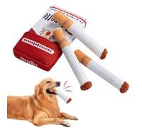 Wekuw Jouets à Couinement pour Chiens en Peluche à Mâcher, Moyenne Taille | Jouet pour Chien Interactif, Couineurs Froissés, pour Chiots et de Petite