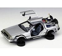 Wel Voiture Métal Delorean 2 Retour vers Le Futur II en Version Volante au 1/24