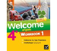 Evelyne Ledru-Germain – Welcome Anglais 4e – Workbooks 1 et 2 (Palier 2 A2/B1) – Éd. 2013 Broché