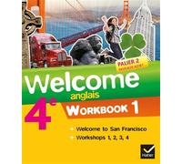 Evelyne Ledru-Germain – Welcome Anglais 4e – Workbooks 1 et 2 (Palier 2 A2/B1) – Éd. 2013 Broché