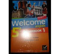 Welcome Anglais – Workbook (en 2 volumes) – 5e éd. 2012 – Hatier