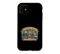 Welcome Back Class is in Session Schoolhouse Coque pour iPhone 11