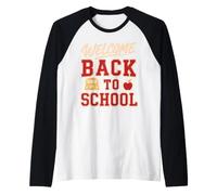 Welcome Back to School Bus Driver First Day of School Manche Raglan
