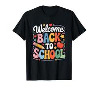 Welcome Back To School Cute Teacher First Day Of School Fun T-Shirt