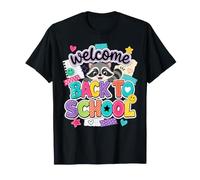 Welcome Back to School Raccoon Teacher Classroom First Day T-Shirt