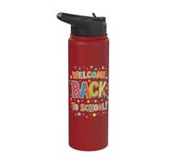 Welcome Back to School Stainless Steel Insulated Water Bottle
