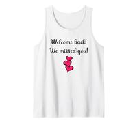 Welcome Back We Missed You pour Les Enseignants, Les dentistes, Les serveurs Débardeur