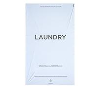 WELCOME Lot de 1 000 sacs à linge pour hôtel - 35,6 x 61 cm - Fermeture par ruban adhésif blanc