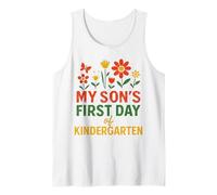 Welcome My Son's First Day Of Kindergarten for Women Débardeur