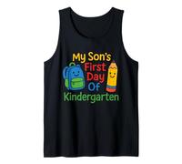 Welcome My Son's First Day Of Kindergarten for Women Débardeur