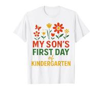 Welcome My Son's First Day Of Kindergarten for Women T-Shirt