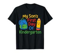 Welcome My Son's First Day Of Kindergarten for Women T-Shirt