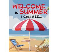 Welcome Summer: Il mio libro di nomi e colori