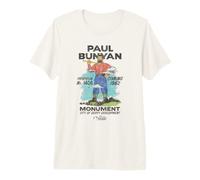 Welcome to Derry Paul Bunyan Monument T-Shirt Haut de Gamme