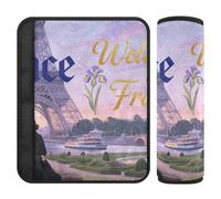 Welcome to France Scenery Culture Lot de 2 sangles d'épaule plus de confort pour la conduite de van forro para cinturon de seguridad
