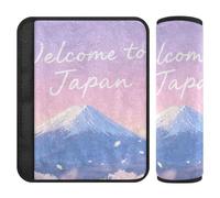 Welcome to Japan Scenery Culture Lot de 2 coussinets d'épaule pour plus de confort pour conduite SUV