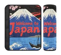 Welcome to Japan Scenery Culture Lot de 2 sangles de ceinture de sécurité plus confortables pour SUV forro para cinturon de segurida