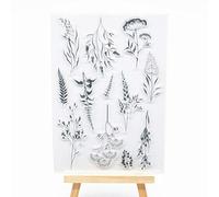 Welcome to Joyful Tampon transparent pour décoration de cartes et scrapbooking 11 x 16 cm
