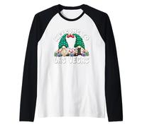 Welcome to Las Vegas Funny GNOME Graphic for Casino Lover Manche Raglan