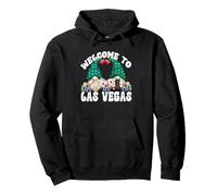 Welcome to Las Vegas Funny GNOME Graphic for Casino Lover Sweat à Capuche
