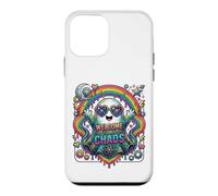 Welcome to My Chaos Rainbow Ghost Heart Lunettes d'art Graphique Coque pour iPhone 12 Mini