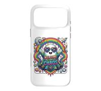 Welcome to My Chaos Rainbow Ghost Heart Lunettes d'art Graphique Coque pour iPhone 17 Pro Max