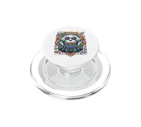 Welcome to My Chaos Rainbow Ghost Heart Lunettes d'art Graphique PopSockets PopGrip pour MagSafe