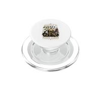 Welcome to My Poison Garden | Crâne botanique Vintage PopSockets PopGrip pour MagSafe