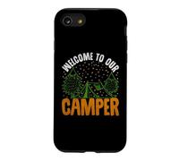 Welcome to Our Camper Camping Hiking Adventure Nature Lover Coque pour iPhone SE (2020) / 7/8