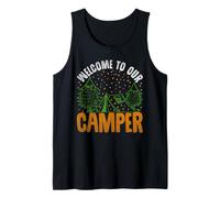 Welcome to Our Camper Camping Hiking Adventure Nature Lover Débardeur