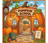 Welcome to Pumpkin School: A Story-Based Kids Coloring Book with Bold Outlines and Simple Scenes for Toddlers and Children Ages 4-8
