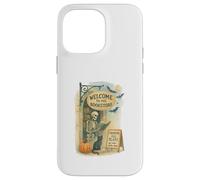 Welcome to The Bookstore Spooky Skeleton Halloween Coque pour iPhone 14 Pro Max
