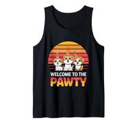 Welcome To The Pawty Amateur d'animaux ||--- Débardeur