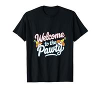 Welcome To The Pawty Amateur d'animaux |------ T-Shirt