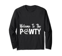 Welcome To The Pawty Amoureux des animaux - Manche Longue