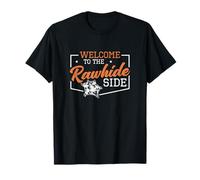 Welcome to The Rawhide Side Funny Leather Working Tapissier T-Shirt
