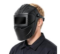 Weld Helmet, Safety Face Protector Hood, Pipe Welding Cover | Complete Face Shield, High Temperature Protection Feature, Enhanced Safety Comfort Value, Welding Hood