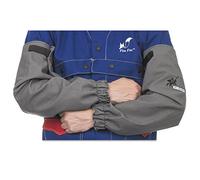Weldas ArcKnight Paire de manches de soudeur en coton résistant aux flammes 52 cm