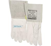 WELDAS Gant de soudeur taille L (9) nature vachette/croûte/Softtouch EN 388, ...
