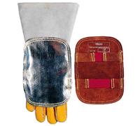 WELDAS Bouclier de main de soudage réfléchissant aluminisé – haute température