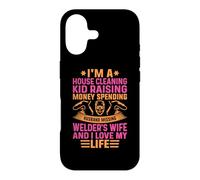 Welder Husband I'm A House Cleaning Kid Raising Money Coque pour iPhone 17