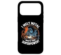 Welder I Melt Metal What's Your Superpower Funny Coque pour iPhone 17 Pro Max
