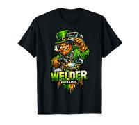 Welder Leprechaun | Guy Man, Le Gars de la Chance Irlandais de Saint-Patrick T-Shirt