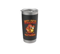 Welder Of My Job I Don't Know What I'm Doing Welding Welders Gobelet isotherme en acier inoxydable double paroi