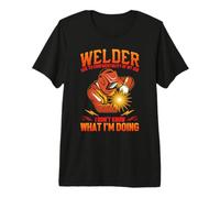 Welder of My Job I Don't Know What I'm Doing Welding Welders T-Shirt Haut de Gamme