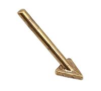 Welder Soldering Iron Tips - Solderings Irons Tip Replacement 5.5cm Copper Triangle Welding Tips Set | Electric Heating Flat Head Soldering Iron Tip For Auto Repair Electronics