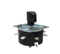 Welder Switch KDH-25/1 * 8 Contactor 8 Position 1 Pole 9 Pins 25A Welding Machine Rotary Selector Brass Pin Silver-plate