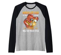 Welder When God Said Let There Be Light I Said Welders Manche Raglan