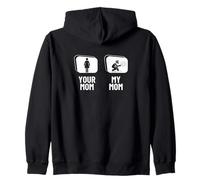 Welder Your Mom My Mother Fille Son Funny Welding Sweat à Capuche
